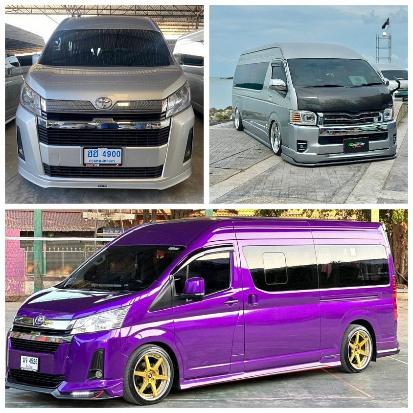 รถตู้ VIP รุ่นใหม่ล่าสุด